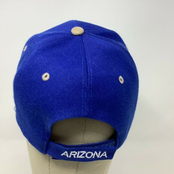 Arizona United States Spellout Strapback Adjustable Trucker Hat Blue Acrylic - Picture 5 of 8